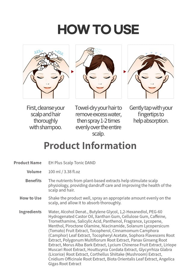 EHPlus Scalp Tonic DanD