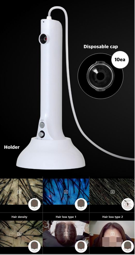 Wired Scalp Microscopic Scanner (CRM Ai Analysis)
