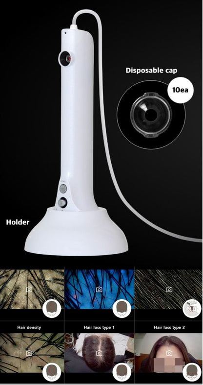 Wired Scalp Microscopic Scanner (CRM Ai Analysis)