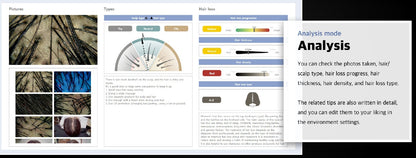 Wired Scalp Microscopic Scanner (CRM Ai Analysis)