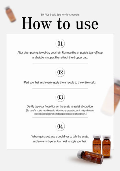 EHPlus Oily Scalp Spa Ion-To Ampoule