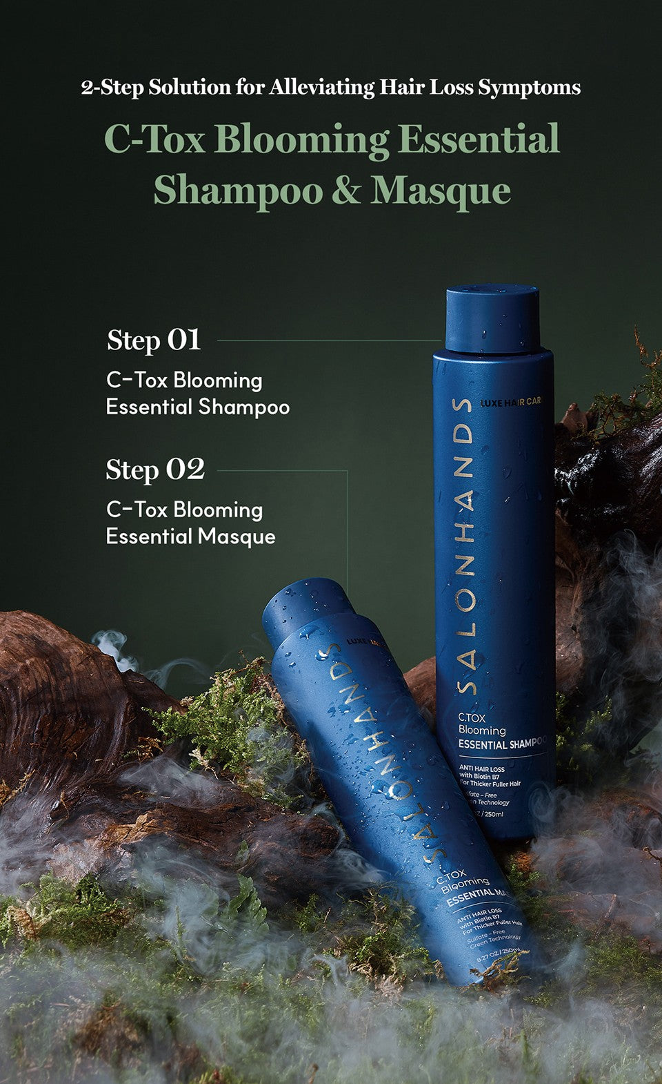 SALONHANDS C.TOX Blooming Essential Shampoo