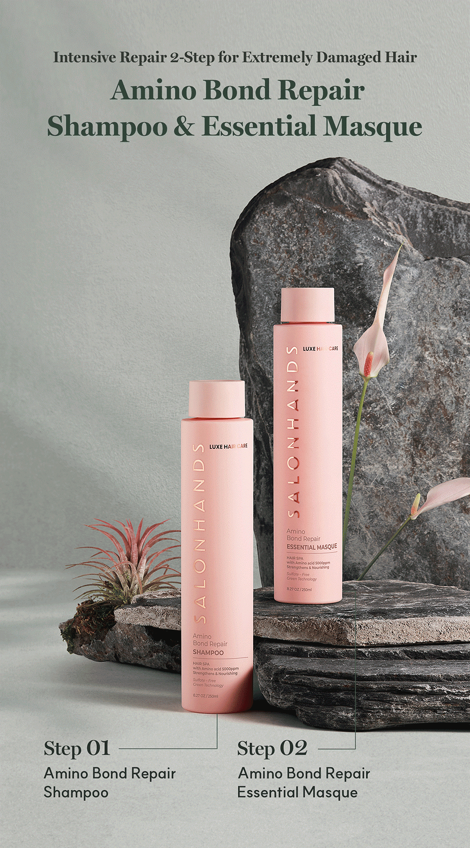 SALONHANDS Amino Bond Repair Shampoo