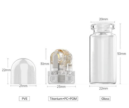 Rolling MicroNeedle Glass Bottle (5 bottles)