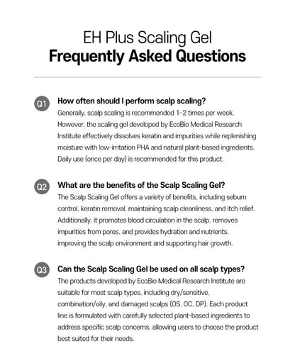 EHPlus Scaling Gel Dry Sensitive