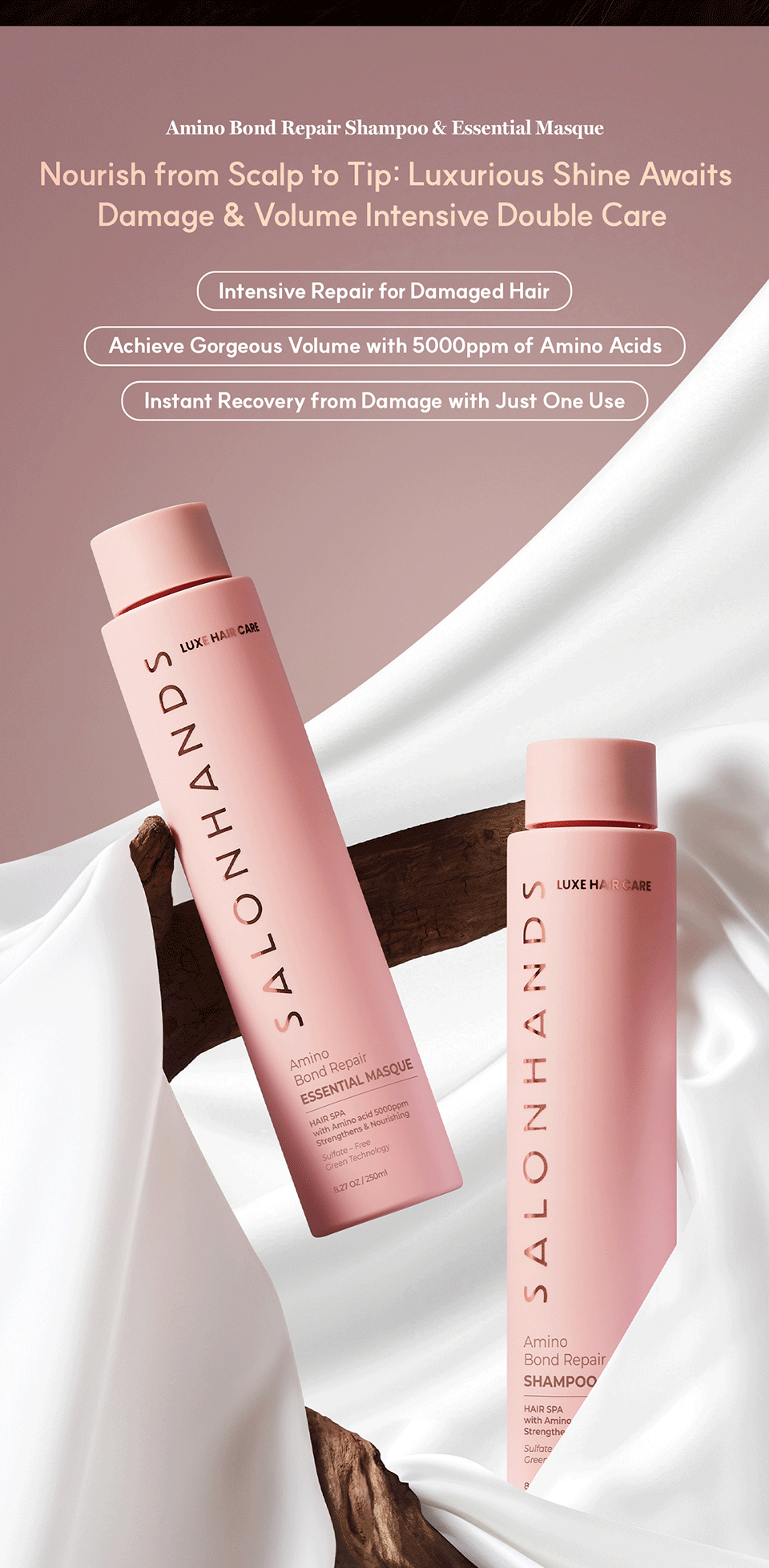 SALONHANDS Amino Bond Repair Shampoo