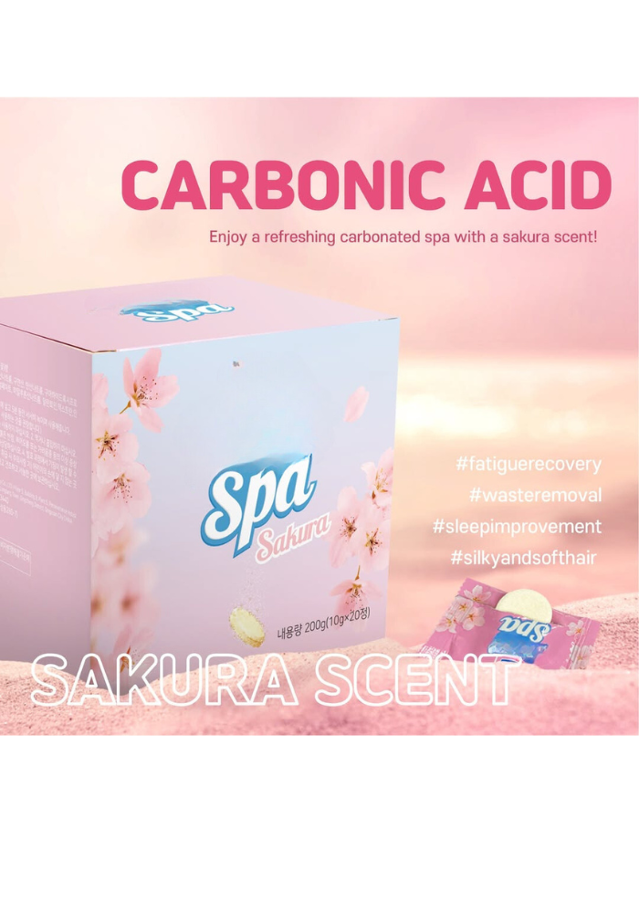 20 Large SAKURA Carbonic Acid Tablets
