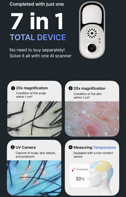 Wireless Ai Scalp Scanner