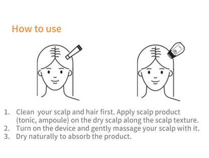 Scalp Galvanic ION Golden Comb
