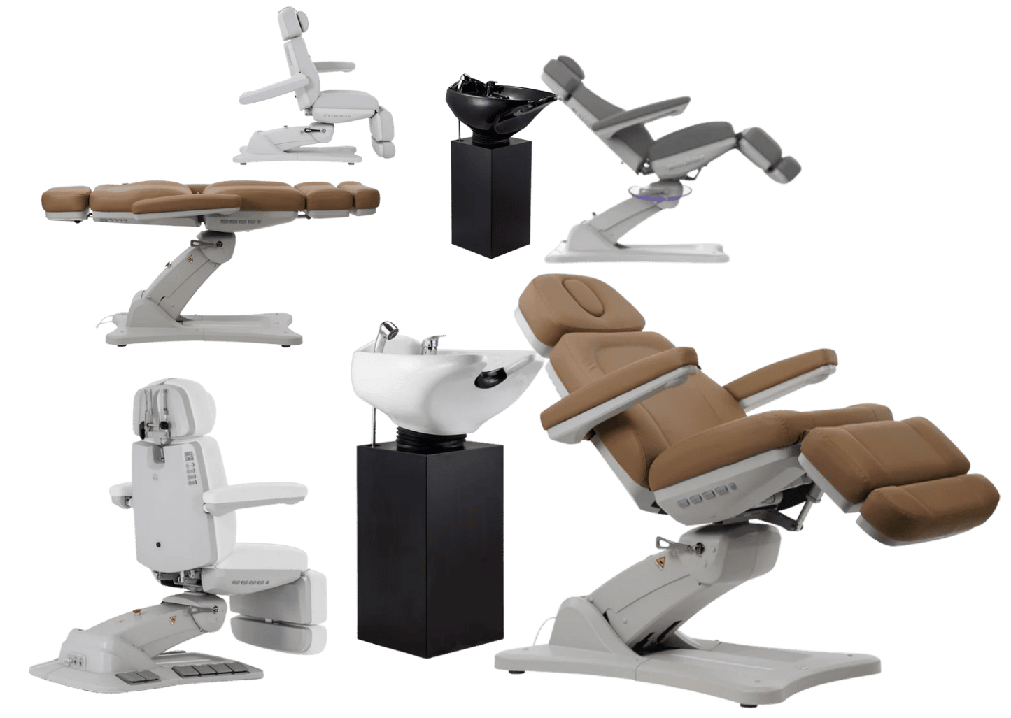 One4All Salon Chair / Beauty Bed with Basin