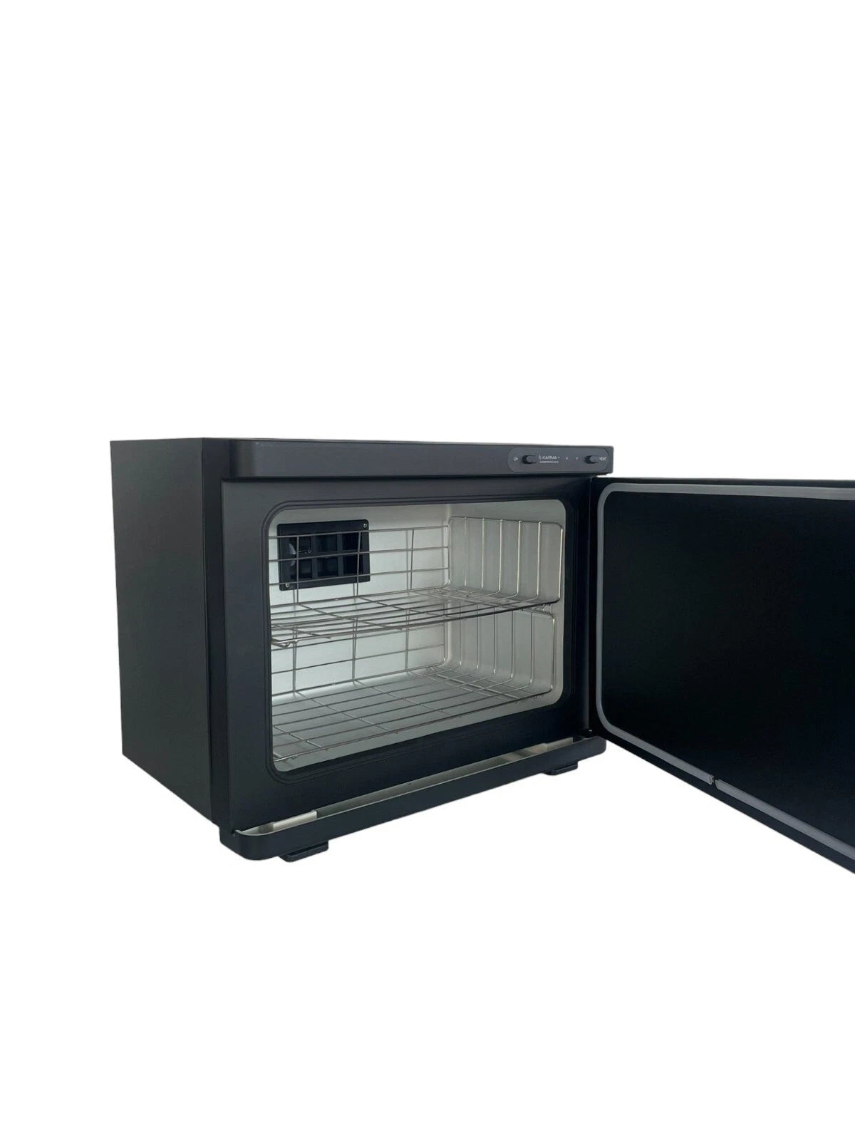 Single Door Hot Towel Warmer Black 18L