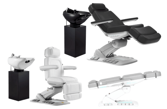 One4All PLUS Salon Chair / Beauty Bed with Basin