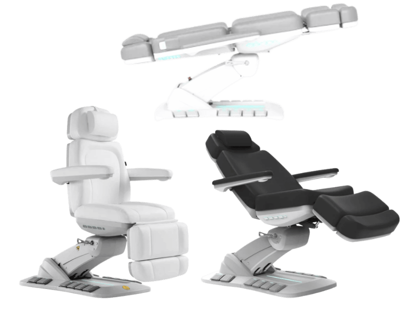 One4All PLUS Salon Chair / Beauty Bed with Basin