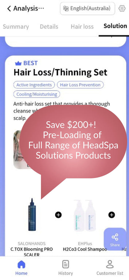 Wireless Ai Scalp Scanner